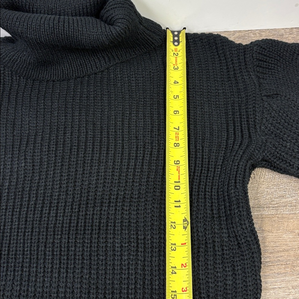 Rosedress Black Turtleneck Sweater Tunic / Dress | Size M — image 7 of 8